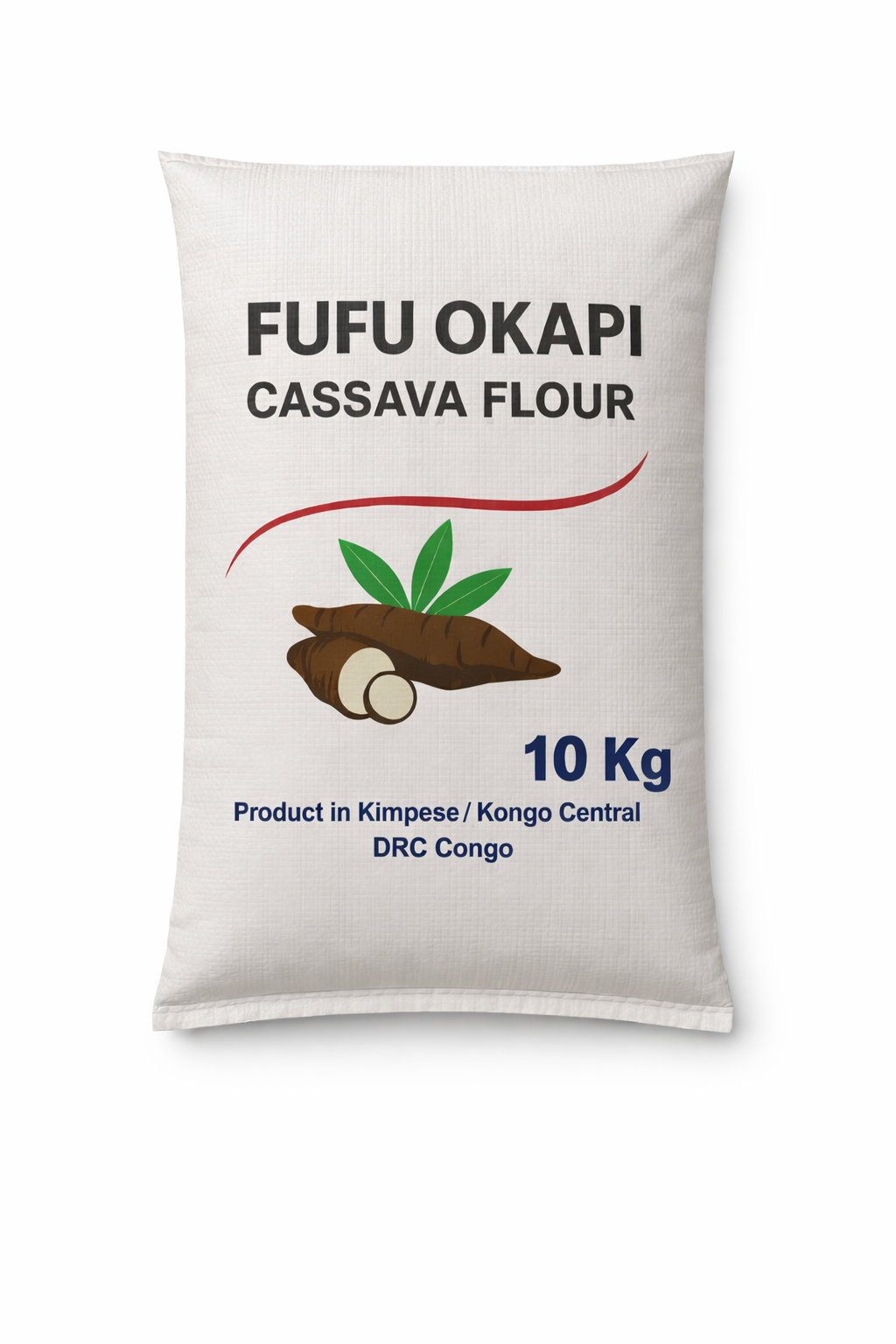 FUFU OKAPI Cassava Flour 10 Kg